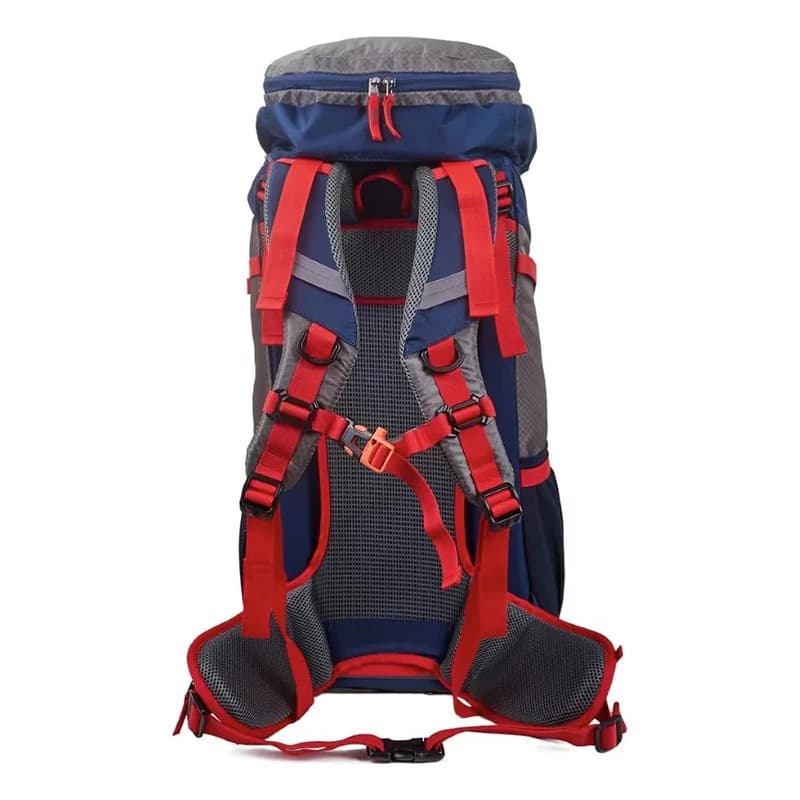 Mochila Trekking 60+5 Lts Discovery Adventure — Camping y Viaje, Verde