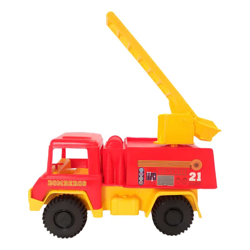 Camiones de Juguete Lionel's 20cm — Set para Niños con Diseño Realista — Rojo / Camión Bombero