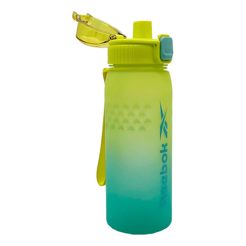 Botella Deportiva Reebok 1 Litro | Apertura Rápida y Medidor — Lima