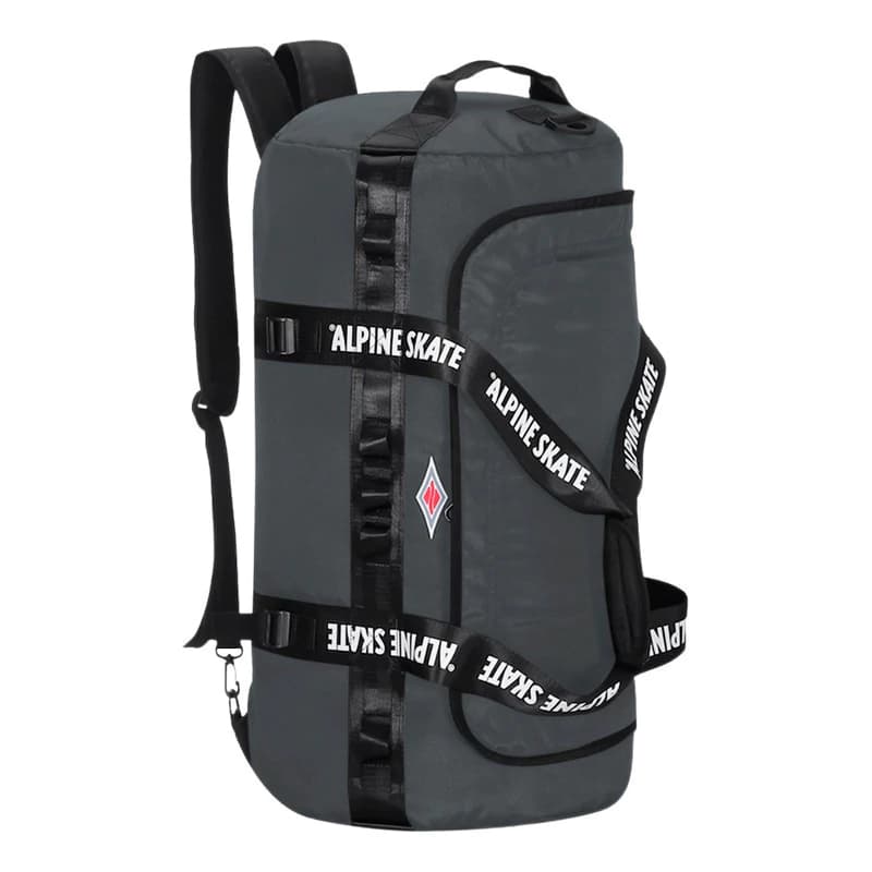 Bolsos Deportivos Para Hombre Mujer Convertibles A Mochilas — Gris Alpine 15870