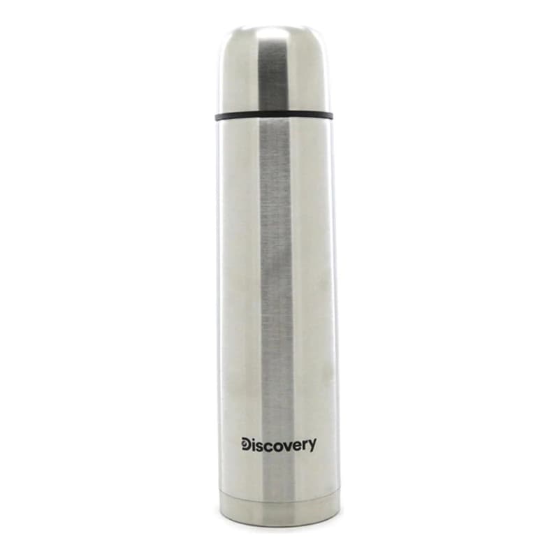 Termo Bala Discovery 1 Litro Acero Inoxidable Doble Capa · Caliente y Frío 12 h