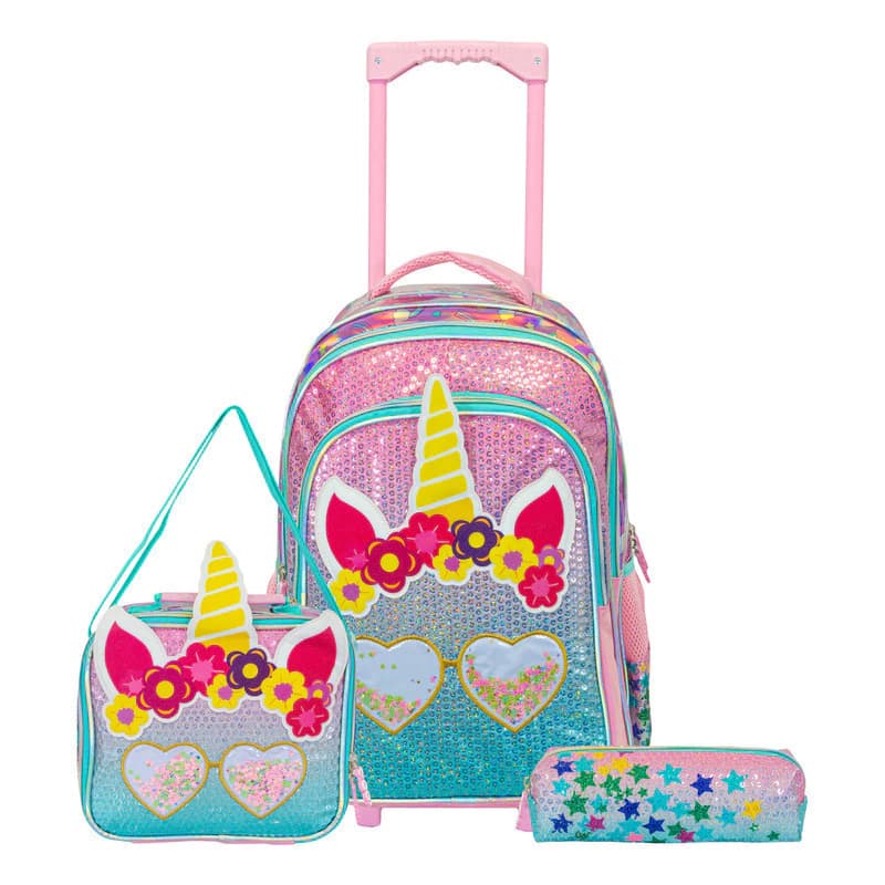 Kit Escolar | Mochila Carrito + Lunchera + Cartuchera