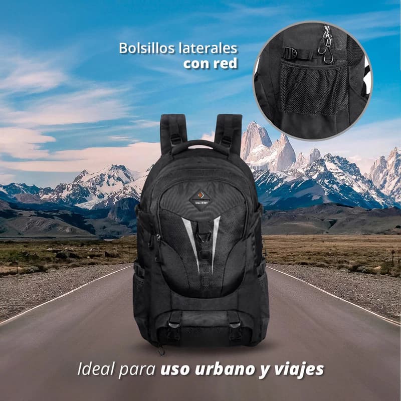 Mochila Camping Bagcherry Grande 50 L - Viaje, Montaña y Aventura
