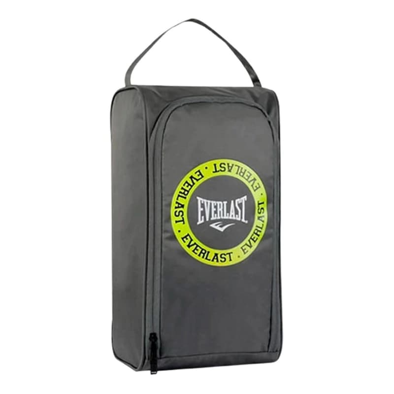Bolso Botinero Everlast Deportivo Unisex Fútbol 8L con Doble Cierre — Negro 26968