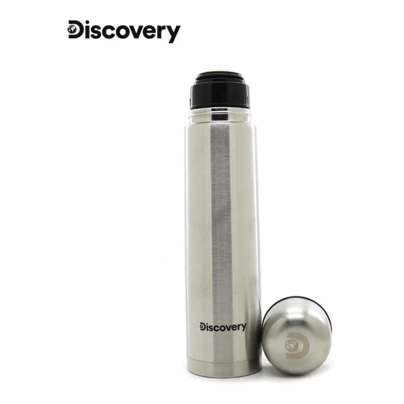Termo Bala Discovery 1 Litro Acero Inoxidable Doble Capa · Caliente y Frío 12 h