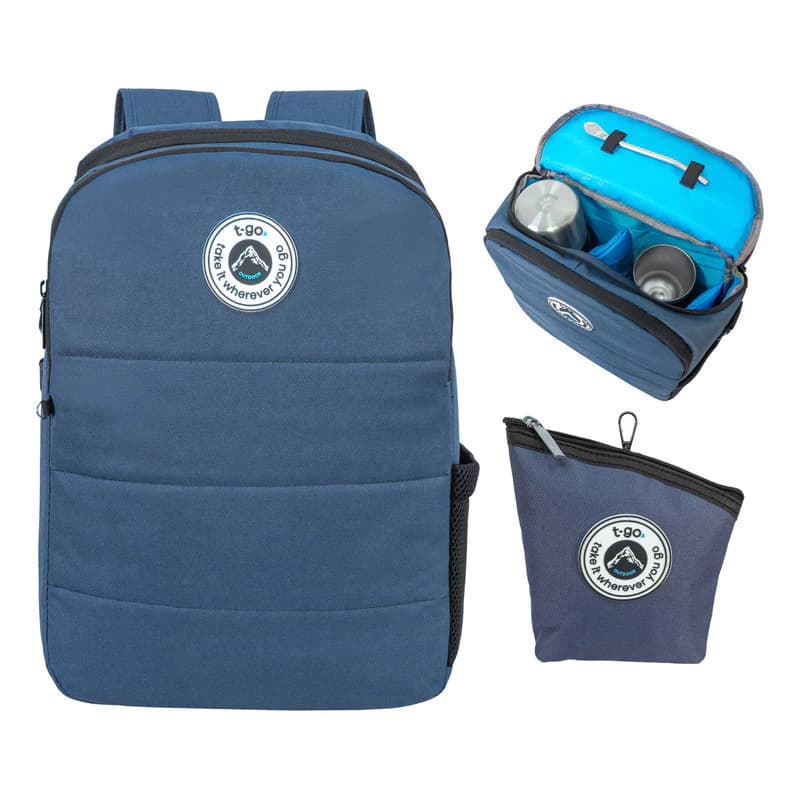 Mochila Matera EB320 | Porta Notebook | T-GO — Azul