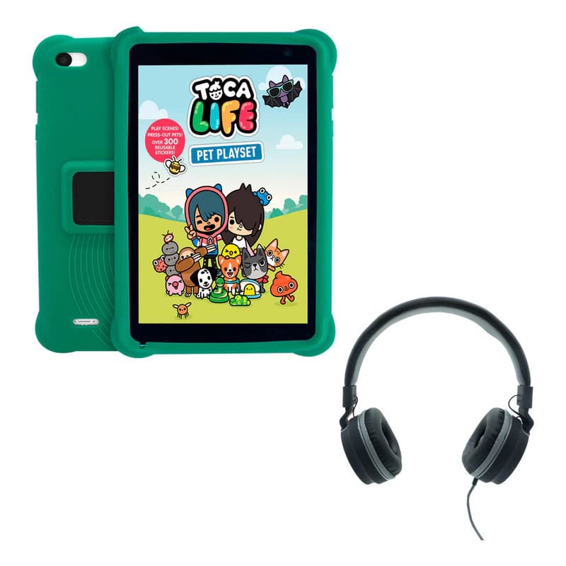Tablet T-go Tabi 7 64gb 4gb Ram + Auricular Pro21 — Verde