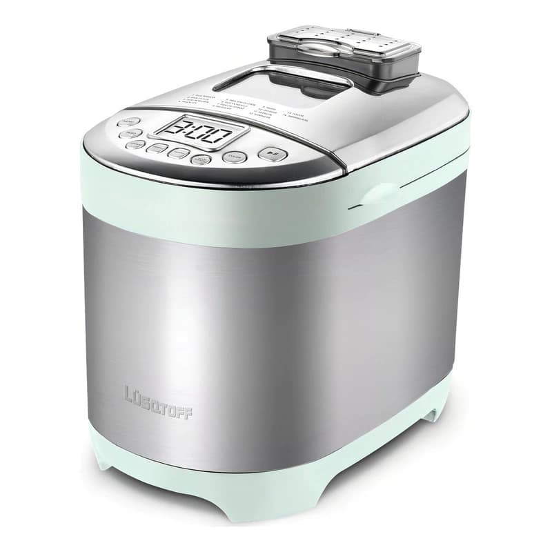 Horno Panificador Lüsqtoff 550W 1kg 14 Programas - Pan Casero Perfecto