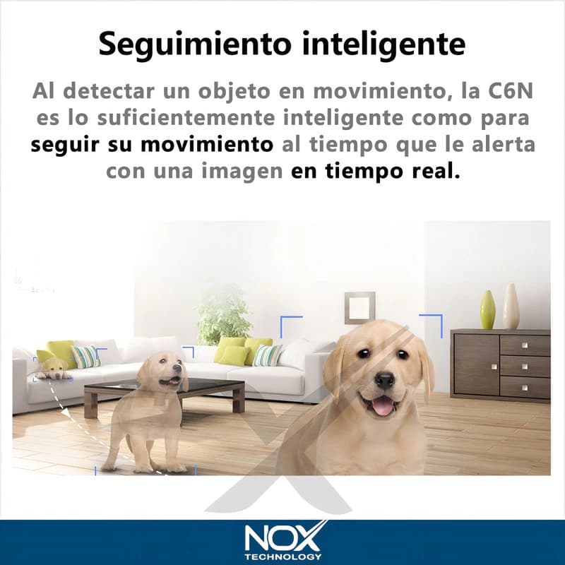 Kit 2 Cámaras de Seguridad Ezviz C6N 1080p WiFi Domo 360° con Visión Nocturna