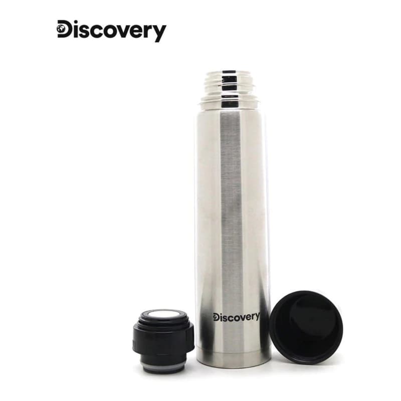 Termo Bala Discovery 1 Litro Acero Inoxidable Doble Capa · Caliente y Frío 12 h