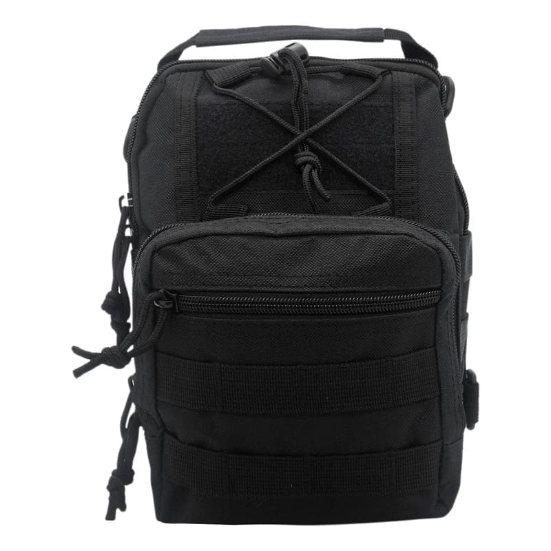 Morrales Bandoleras Hombre Con Bolsillos Regulable Cruzado — Plastico / Camuflado / Verde musgo