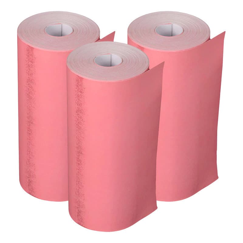 Papel Térmico de Colores T-Go para Mini Impresora y Cámara · 3 Rollos — Rosa