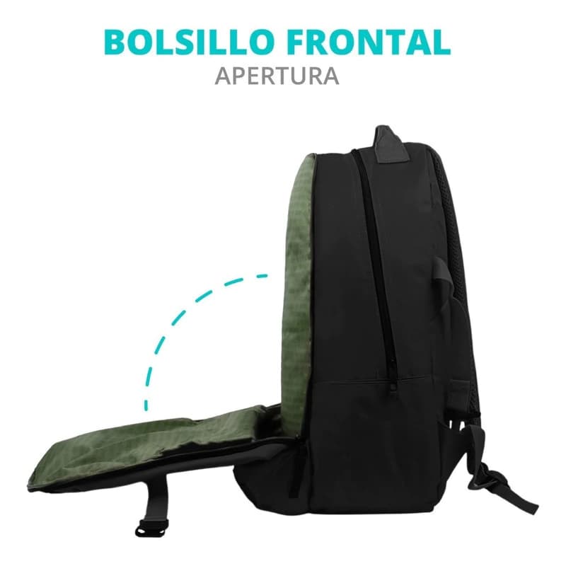 Mochila Urbana Porta Notebook 15.6" Alpine Skate 20 L - Nylon Premium — Beige