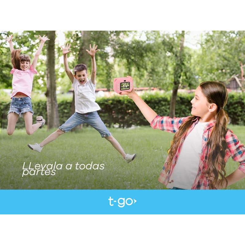 Cámara Mini Impresora Térmica Portátil 1080p Video Niños — Lila