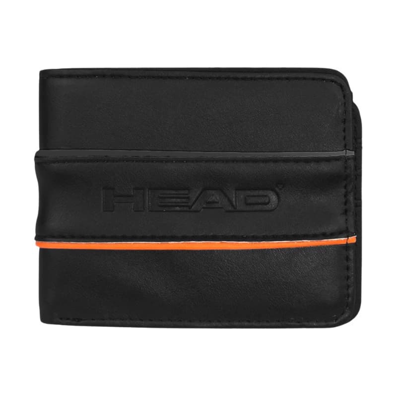 Billetera Head Eco Cuero PU 12 Tarjetas con Caja de Regalo — Negro 26754