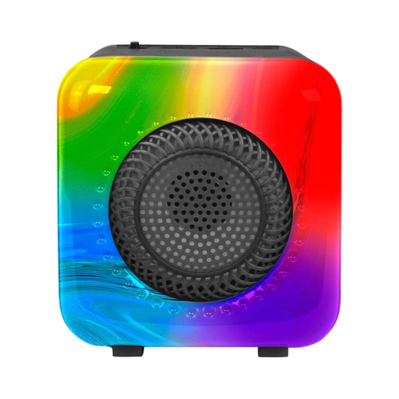 Parlante Bluetooth T-Go Tokio con Luces LED y Radio FM | Portátil