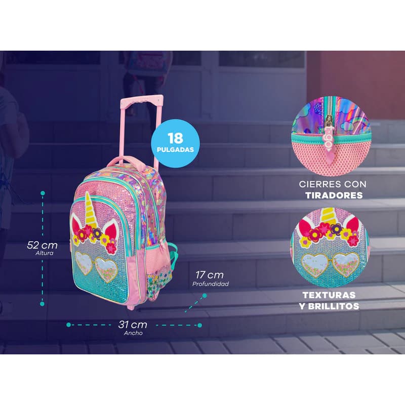 Kit Escolar | Mochila + Lunchera
