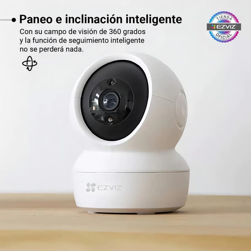 Pack 3 Cámaras de Seguridad Ezviz C6N Full HD 2MP Domo con Visión Nocturna