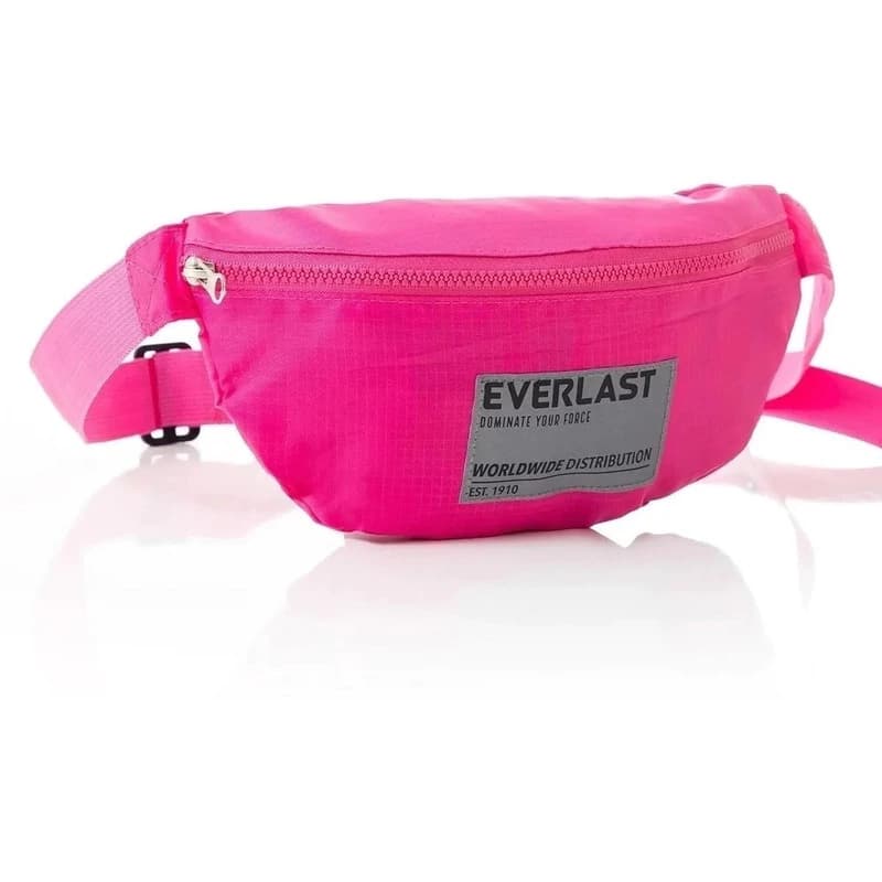 Riñonera Everlast Urbana Impermeable Cruzada o Cintura Unisex — Fucsia Modelo 26994