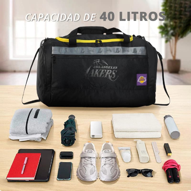 Bolso De Mano Cabina Deportivo Hombre Mujer Gimnasio Viaje — Camuflado 27660 / Chicago Bulls