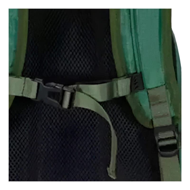 Mochila Urbana Discovery Porta Notebook 15,6" con Ajuste Pectoral | Modelo 16943 — Verde Militar 16943 / Liso