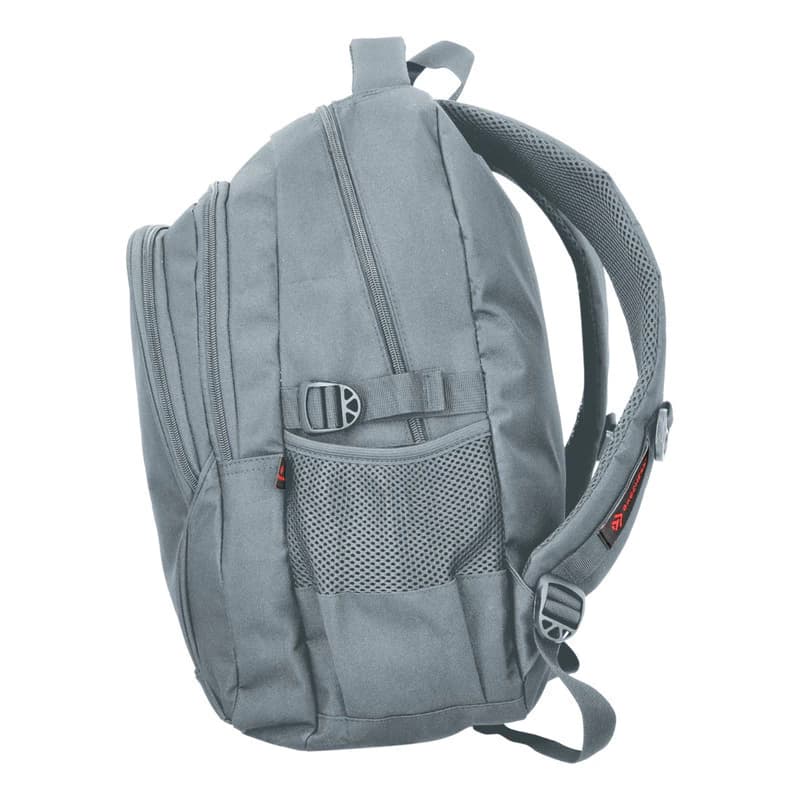 Mochila Urbana Escolar Porta Notebook 15" Bagcherry — Liviana y Resistente — Rojo / Liso