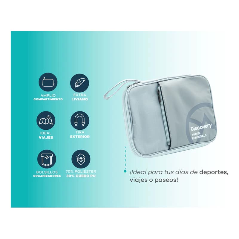 Organizador de Valija Discovery Multiuso Funda Tablet y E-reader — Negro 17093