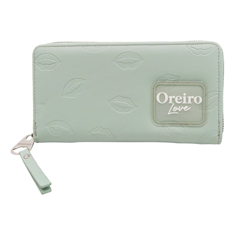 Billetera Mujer Las Oreiro Love Cuero PU con Monedero y Tarjetero