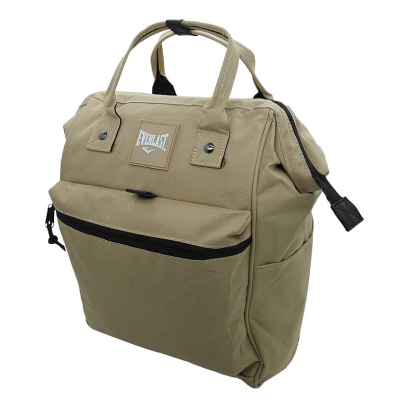 Mochila Urbana Everlast Mujer Nylon Antirrobo Apertura Boca de Pez 20 L — Kaky Cod 21190 / 21908