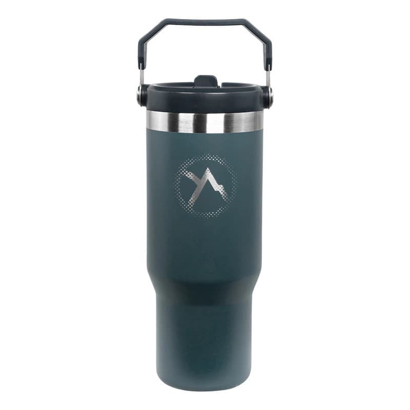 Vaso Térmico Discovery Adventure 900ml Acero Inox con Tapa y Manija — Azul Oscuro 16448 / Liso
