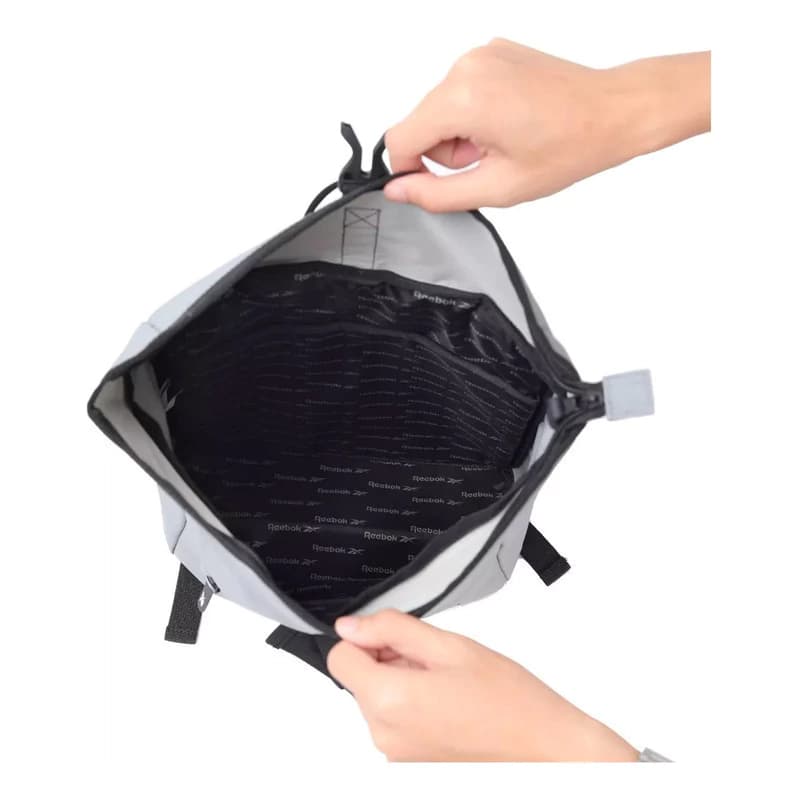 Mochila Reebok Porta Notebook 16L Urbana Unisex Gris – Liviana y Reforzada