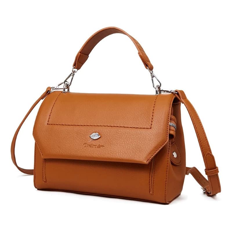Cartera Bandolera Oreiro Love Urbana 22498 Mujer Verde Suela — Níquel / Suela / Suela