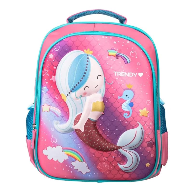 Mochila Escolar | Trendy — Rosa Sirena 14954