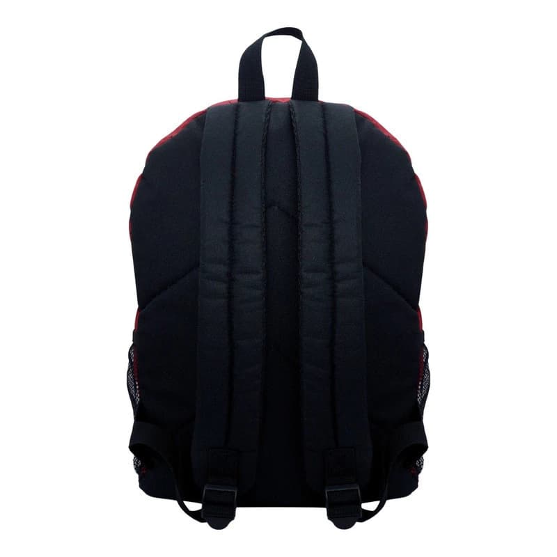 Mochila Urbana Escolar Bagcherry 19L Cordura Nylon Reforzada | Cabe Notebook 15.6" — Rojo / Nylon