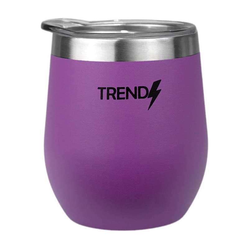 Mate Térmico Acero Inoxidable Trendy 280 ml con Tapa — Doble Pared — 16267 Rosa / Liso
