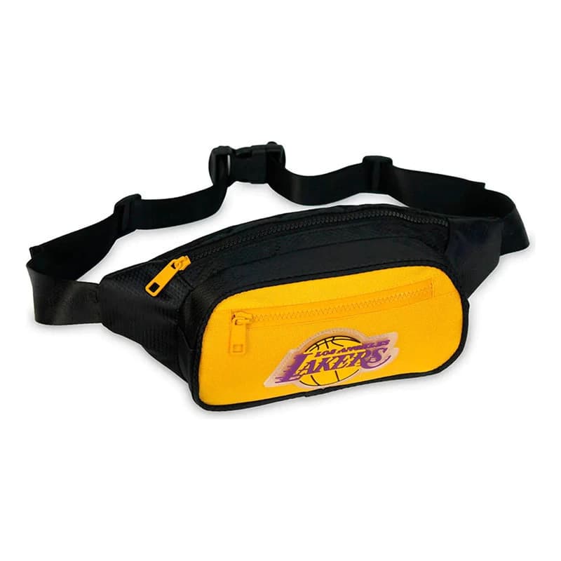 Riñonera NBA Original Unisex Doble Bolsillo Cruzada o Cintura