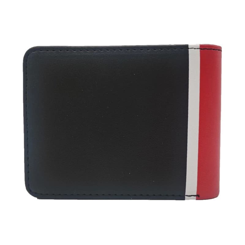 Billetera NBA de Cuero PU para Hombre | 14 Compartimentos | Negro