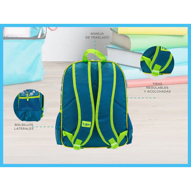 Mochila Infantil Jardin Colonia Paseos Niños Niñas Livianas