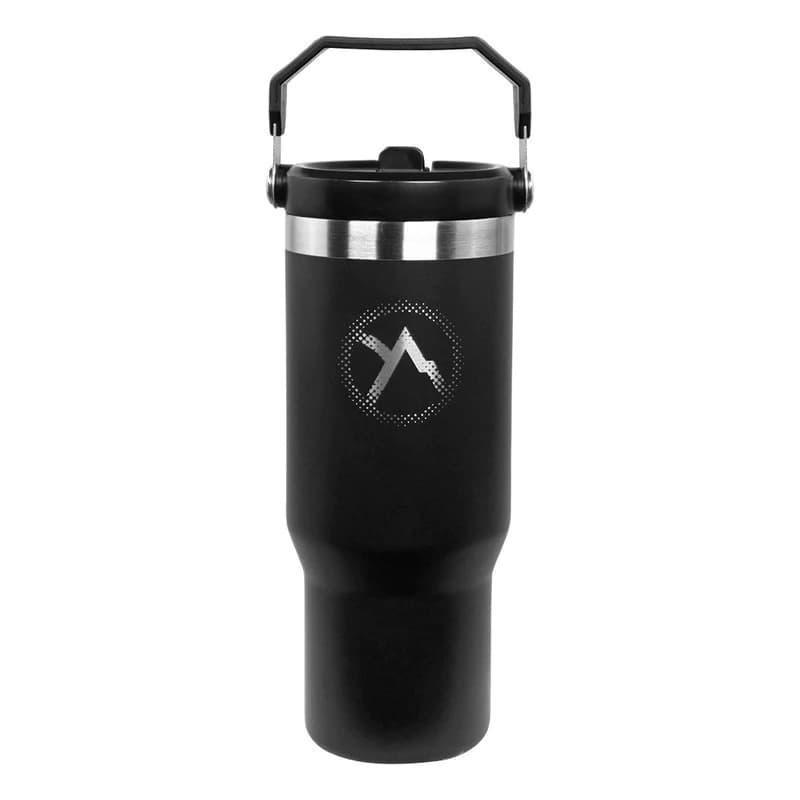 Vaso Térmico Discovery Adventure 900ml Acero Inox con Tapa y Manija — Negro / Liso