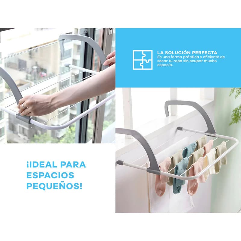 Tender Plegable para Balcón | Brazos Regulables | Simple Home