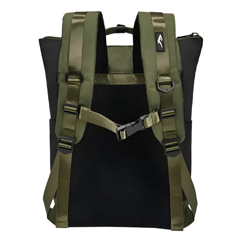 Mochila Urbana Everlast 22256 17l Porta Notebook Hombre — Verde musgo / Liso