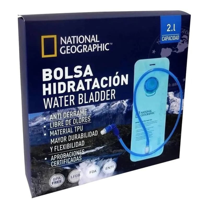 Bolsa de Hidratación 2 L National Geographic ONG 4006 – Libre de BPA