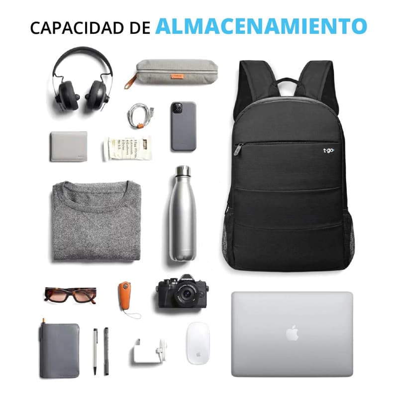 Mochila Urbana Porta Notebook EM06 — Negro