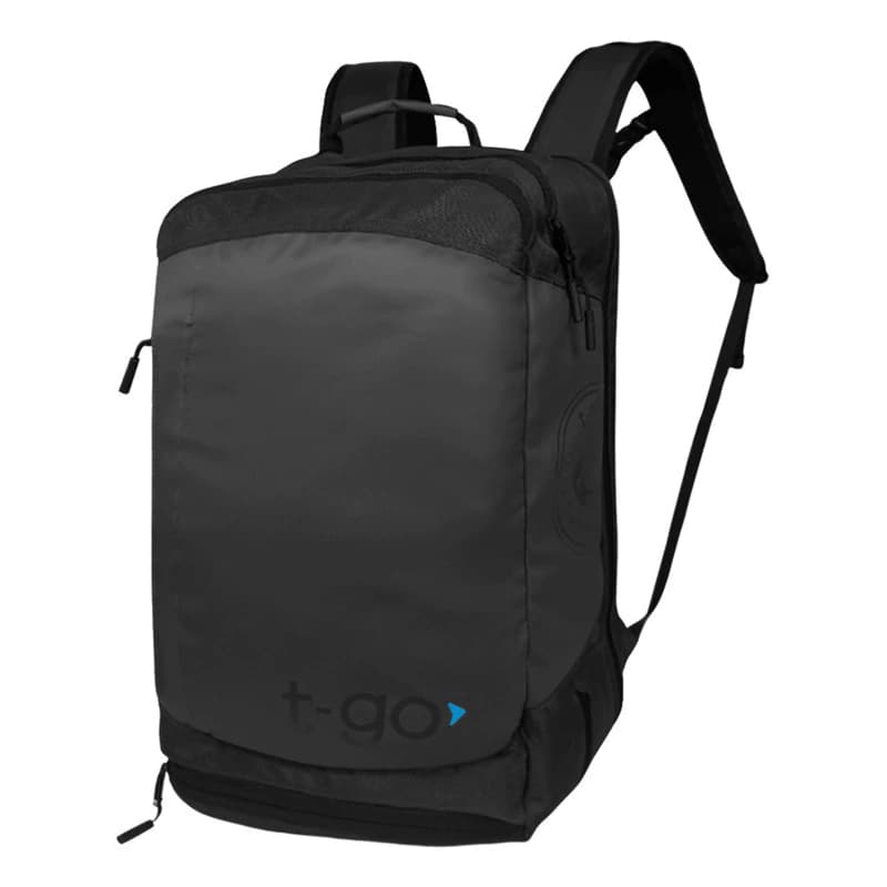Mochila Porta Notebook Ejecutiva T-Go 2 en 1 Maletín Viaje 30L Apertura 180°