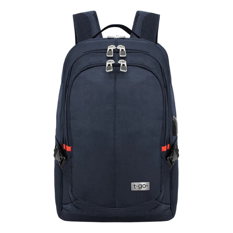Mochila Ejecutiva T-Go AB339 Porta Notebook 15.6" USB 40L impermeable