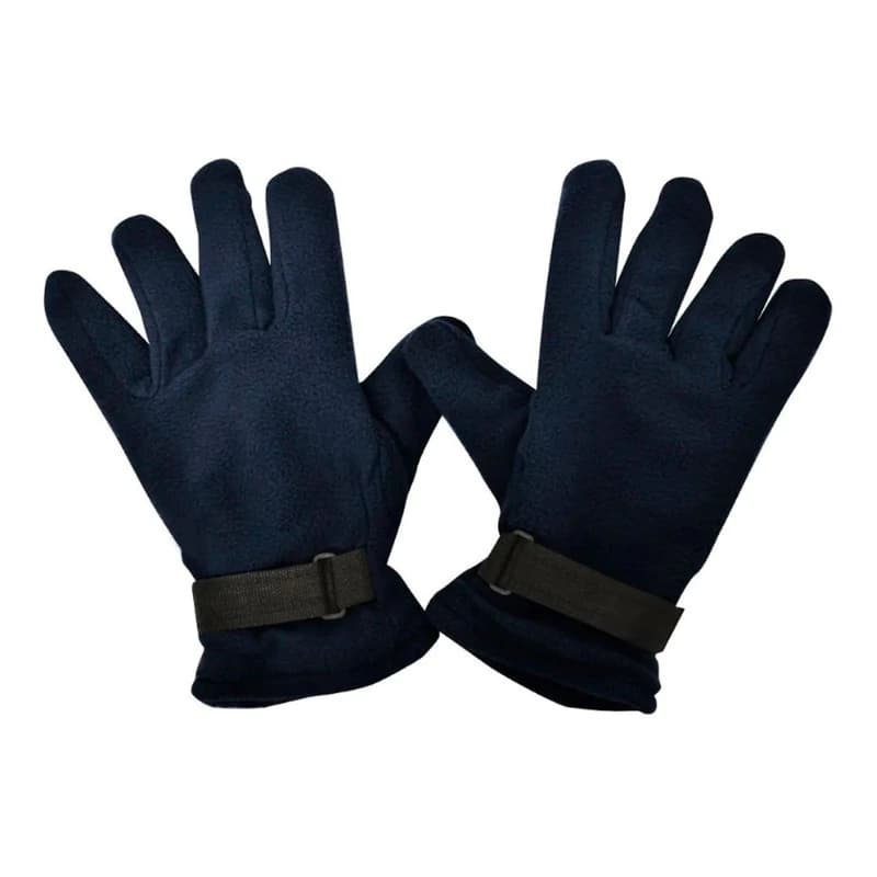 Guantes Polar Doble Forro con Velcro en Muñeca Bossi Unisex Invierno
