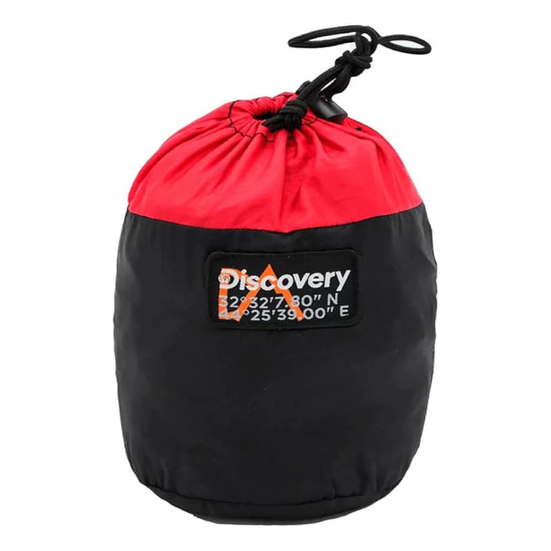 Hamacas Paraguayas Camping Discovery Bolso Liviana — Negro / Lisa