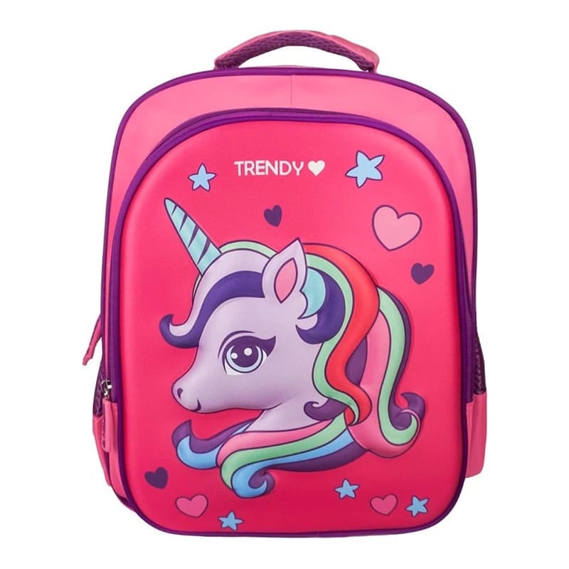 Mochila Escolar | Trendy — Fucsia Unicornio 14953