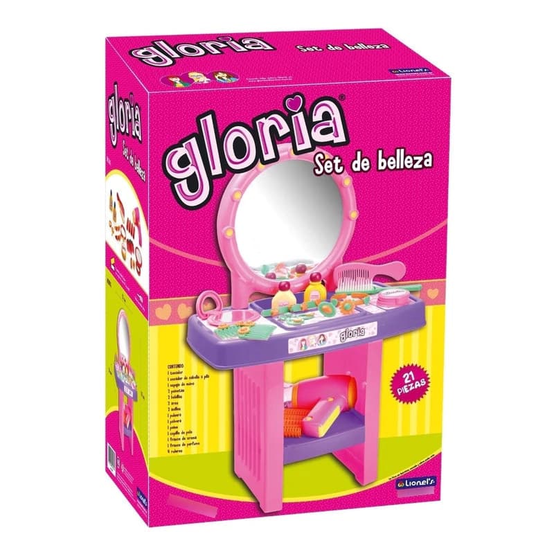 Set de Belleza Infantil 21 Accesorios + Secador Lionel's – Juego de rol