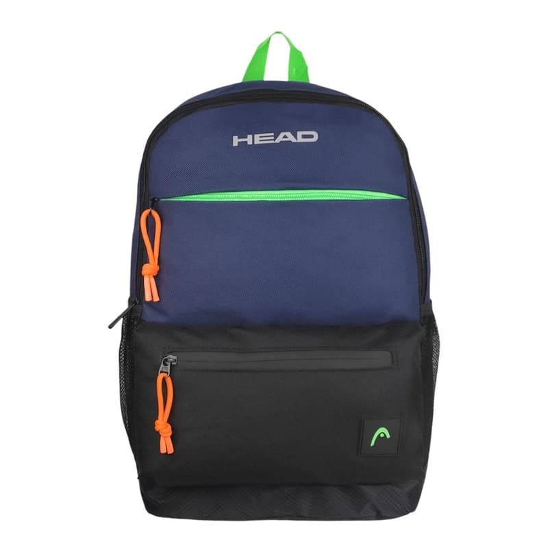 Mochila Urbana Escolar | Porta Notebook | Head — Azul con negro modelo 21613